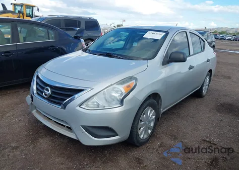 2015 Nissan Versa 1.6 S from USA, damaged, VIN 3N1CN7AP3FL957708